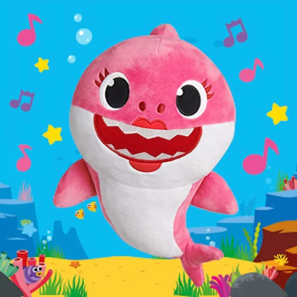 Boneca Baby Sharks Music Sound